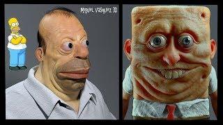 Realistic Cartoon Characters Versions By Miguel Vasquez You Wouldn’t Want To Meet In Real Life