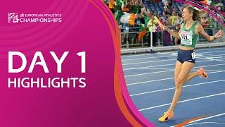 Day One Highlights | European Athletics Championships | Roma 2024