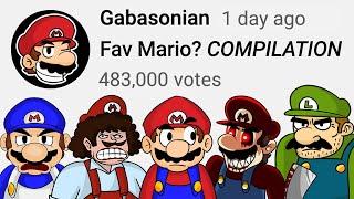 Funny JUST MARIO Poll Compilation - Gabasonian