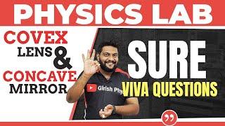 Plus Two | Practical | Physics Lab | Sure VIVA Questions | Convex Lens & Concave Mirror |