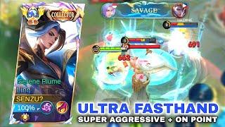 LING ULTRA FASTHAND ( SAVAGE ) SUPER AGGRESSIVE + ON POINT GAMEPLAY Ling Mobile Legends