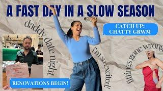 Spend the Day With Me: Home Renovations, New in Beauty, Fittings & BEST Dinner Ever! | Aanam C