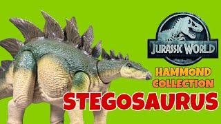 Jurassic World Hammond Collection STEGOSAURUS Dinosaur Toy Review #jurassicworld