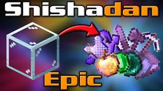 Minecraft lekin shishadan epic narsalar beradi  O'zbekcha minecraft #kayzo