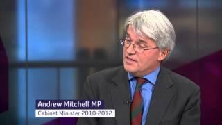 Andrew Mitchell - plebgate politician on the police
