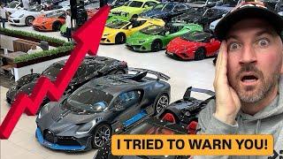 THE CAR MARKET IS BOOMING!! (ITS NOT GOOD NEWS)