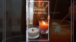 Morning affirmation #shellygulatti24 #astrologynumerology  #affirmations #morningroutine