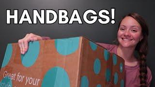 Unboxing HANDBAGS Thredup Rescue Box to Resell on Poshmark 