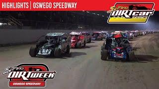 Super DIRTcar Series Big Block Modifieds | Oswego Speedway | October 12, 2024 | HIGHLIGHTS