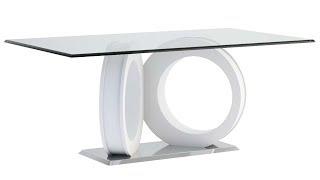 Global Furniture Dining Table, White