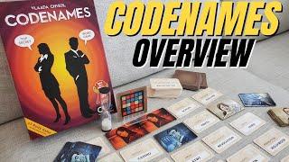 Codenames Board Game Overview