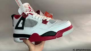 Unboxing Air Jordan 4 Fire Red 2020 From Kicksup