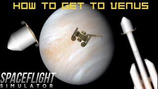 How to get to Venus in Spaceflight Simulator | SFS Tutorial