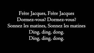 Frere Jacques - lyrics