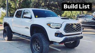 2020 Tacoma Long Travel Widebody | REVIEW and BUILD LIST