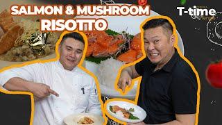 Salmon & Mushroom risotto | T-Time S3E9