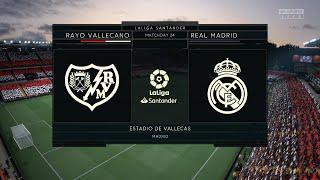  Rayo Vallecano vs Real Madrid  | La Liga (26/02/2022) | Fifa 22