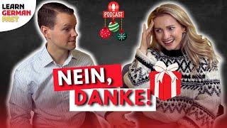 Alltagsdeutsch  Weihnachtsgeschenke   (Podcast) Learn German Fast