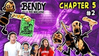 Creepy Vault Guards!!! | Bendy And The Ink Machine Chapter 5 Part 2 | Minecraft Ethan