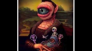 Naoto Hattori Artworks: Mona Lisa Mutants & Alien Art