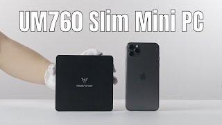 Minisforum UM760 Slim Mini PC Unboxing