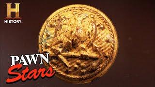 Pawn Stars: Big Bucks For Rare Civil War Buttons (Season 9)