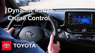 Toyota Safety Sense ™ Dynamic Radar Cruise Control  Settings and Controls | Toyota