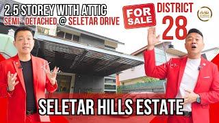 Singapore Landed Property Home Tour | 2.5 Storey Semi Detached @ Seletar Drive By Landed 7772