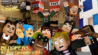 (MMD) Big Desperation BLOOPERS [Minecraft: Story Mode Final Season]