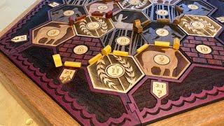 Wood Catan Game