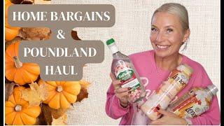 HOME BARGAINS AND POUNDLAND HAUL | AUTUMN GOODNESS