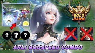 ARLI GODSPEED COMBO ENEMIES CANT CATCH ME IN SOLO RANK! | CHINA BEST ARLI BUILD & ARCANA 2025