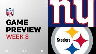 New York Giants vs. Pittsburgh Steelers | 2024 Week 8 Game Preview