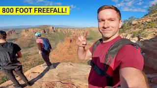 This Made Me NERVOUS - Sedona Base Jump