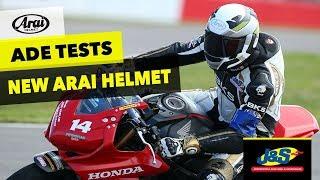 Testing out the new 2019 Arai Profile-V Helmet - J&S Accessories Ltd