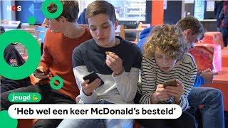 Jongeren bestellen steeds vaker pizza op school