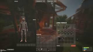 Rust Staging Bug Report | Flickering Furnace Progress UI