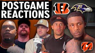 Bengals Players React After Overtime Loss to Ravens | NFL Week 5