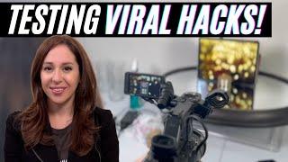 Testing Viral Video Production Hacks | DO THEY ACTUALLY WORK?