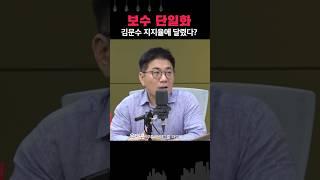 윤태곤 “이준석 마음 바꾸려면, 김문수 지지율 40% 돌파 필수”