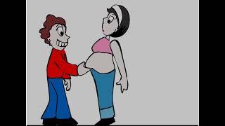 Belly laughs, belly dance girl. #fat #bellydance #bellydance #Animation #Letyourselfgo #weightgain