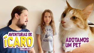 ADOTAMOS UMA GATINHA - Aventuras de Ícaro