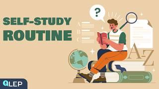 How to Set a Self-Study Routine? |️ 8 Minute English | Beginner