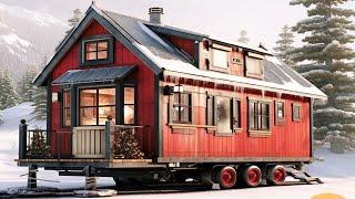 Gorgeous 32' One Story Tiny House on Wheels Is All the rage