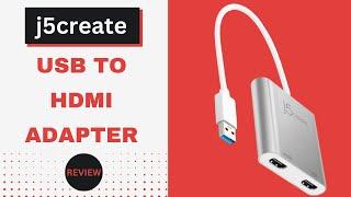 Multi-Monitor Magic: j5create Dual HDMI USB to HDMI Adapter Review