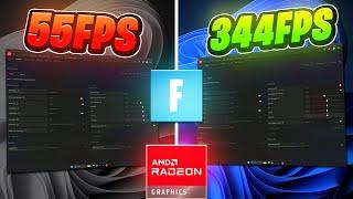 Best AMD Radeon Settings For Fortnite in 2025! (Max FPS/0 Input Delay)