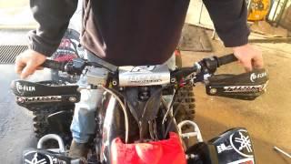 FASST FLEXX Handlebar's with Flex Steering stem on the Quad. Raptor 660