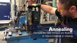 How Austech Process Lenox® band saw blades