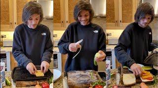 Louis Tomlinson cooking video for Full Time Meals - Fish Finger Butty