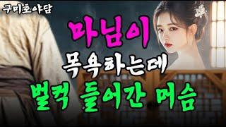 바보 머슴과 마님의 한 집 살이ㅣ야담 옛날 이야기